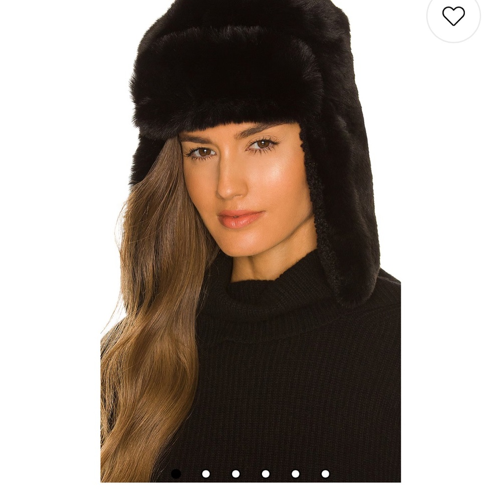 Hat Attack Leopard faux fur Trapper Hat Luxurious Winter Accessory.